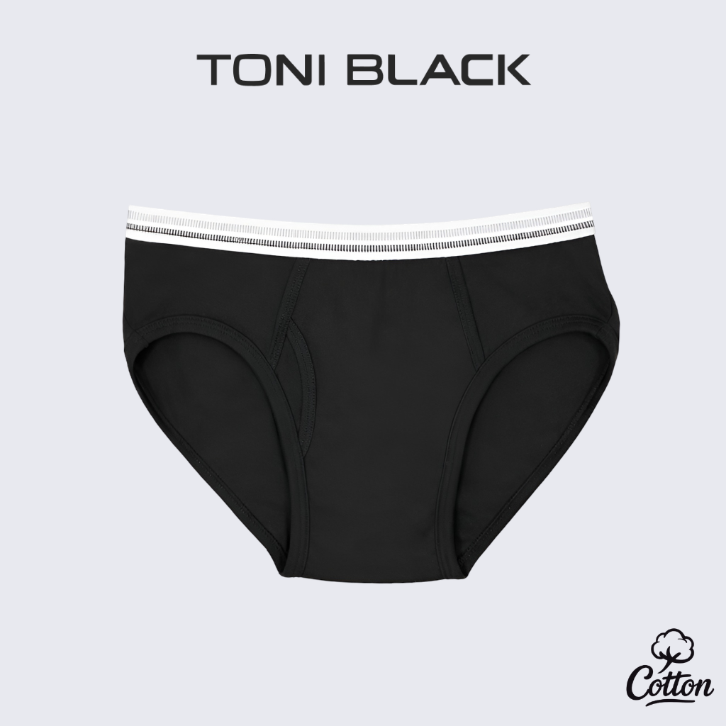 Toni Black – Premium Cotton Boys’ Briefs