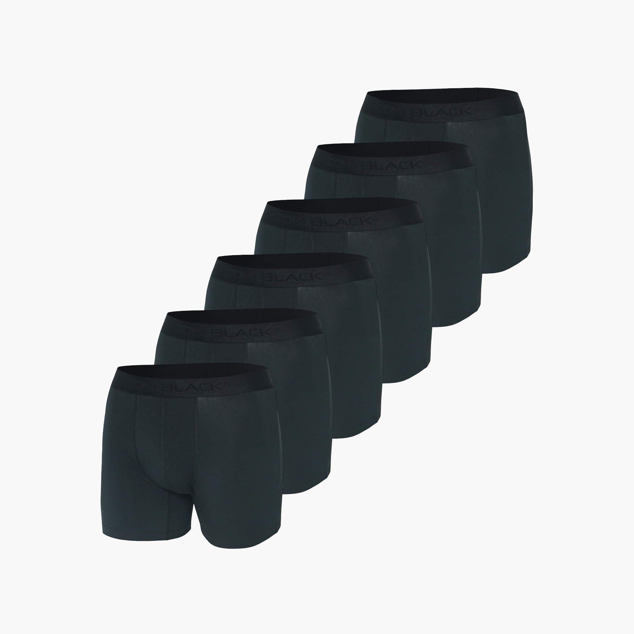 TONI BLACK Men ModalCloud™ Boxer Brief 5" 6 Pack