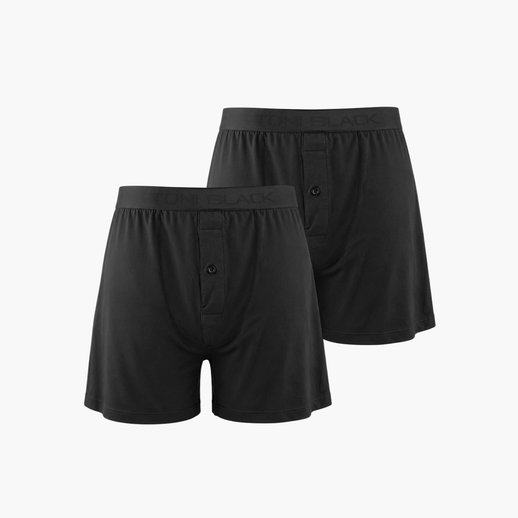 TONI BLACK FlowLite™ Loose Fit Boxers 2 Pack