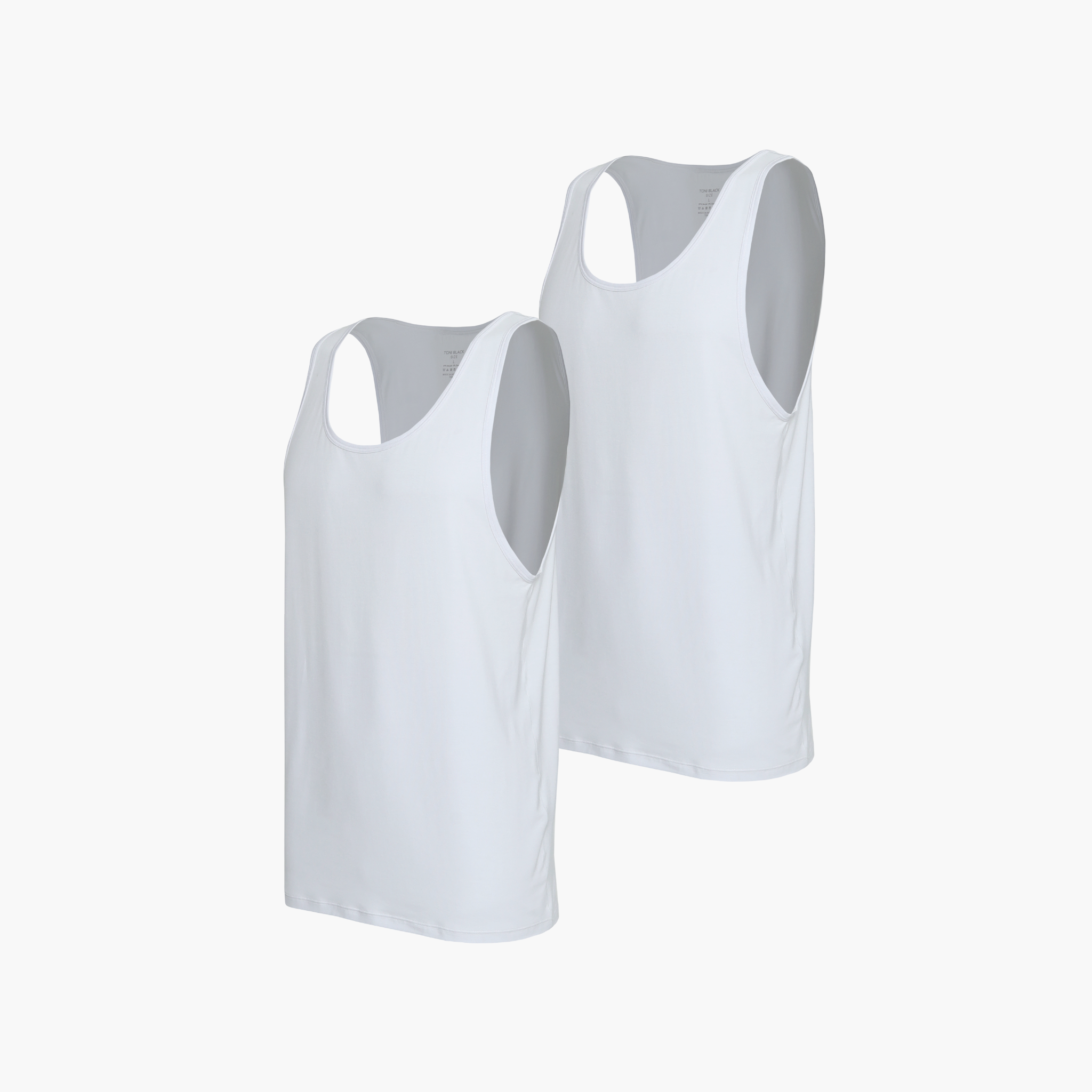 TONI BLACK ModalCloud™ Inner Singlet 2 Pack