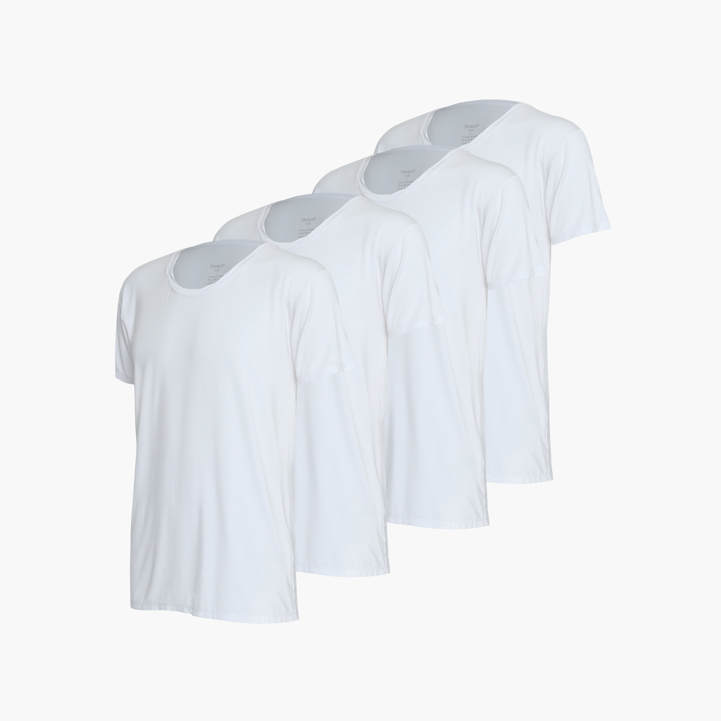 TONI BLACK ModalCloud™ Inner Crewneck T 4 Pack