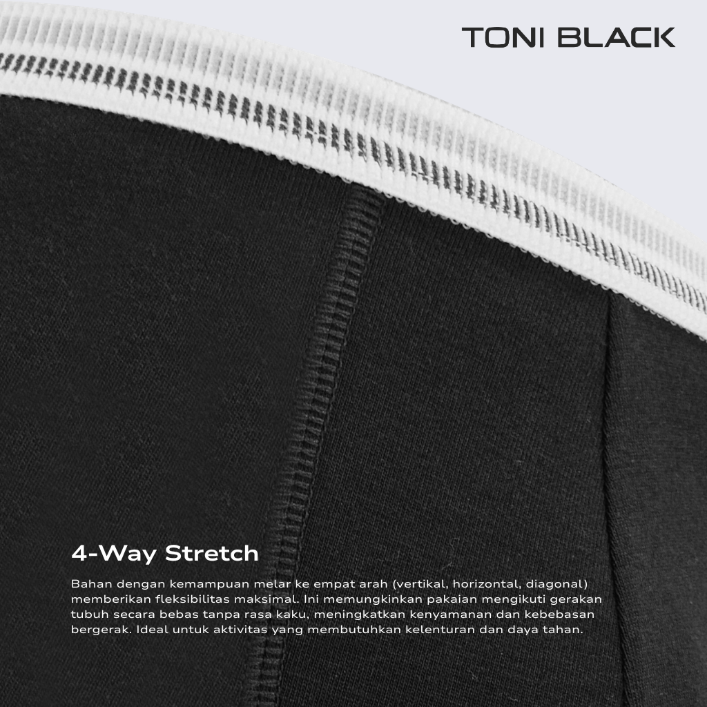 Toni Black - Premium Cotton Boys’ Boxer Briefs 6 Pack