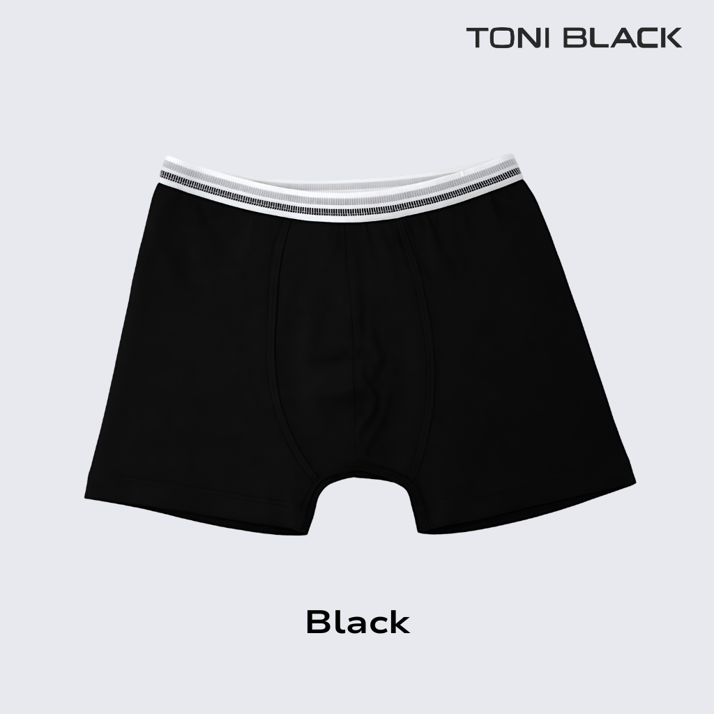 Toni Black - Premium Cotton Boys’ Boxer Briefs