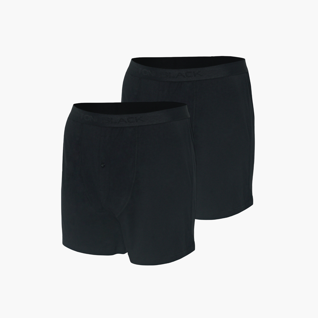TONI BLACK FlowLite™ Loose Fit Boxers 2 Pack