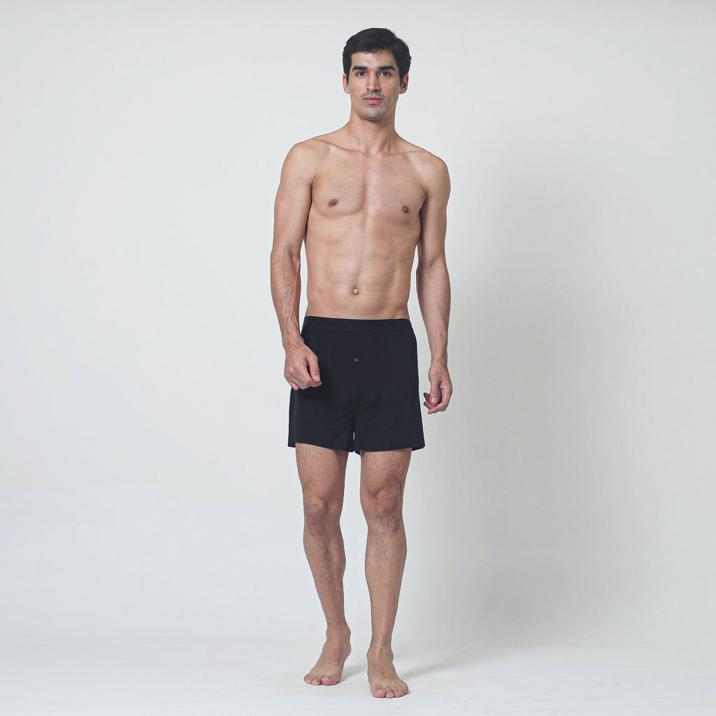 TONI BLACK FlowLite™ Loose Fit Boxers 4 Pack